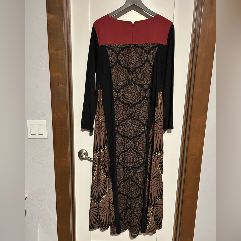 Soft Surroundings Icon Sultana Sequin Embellished Maxi Dress Size Large - Picture 7 of 12